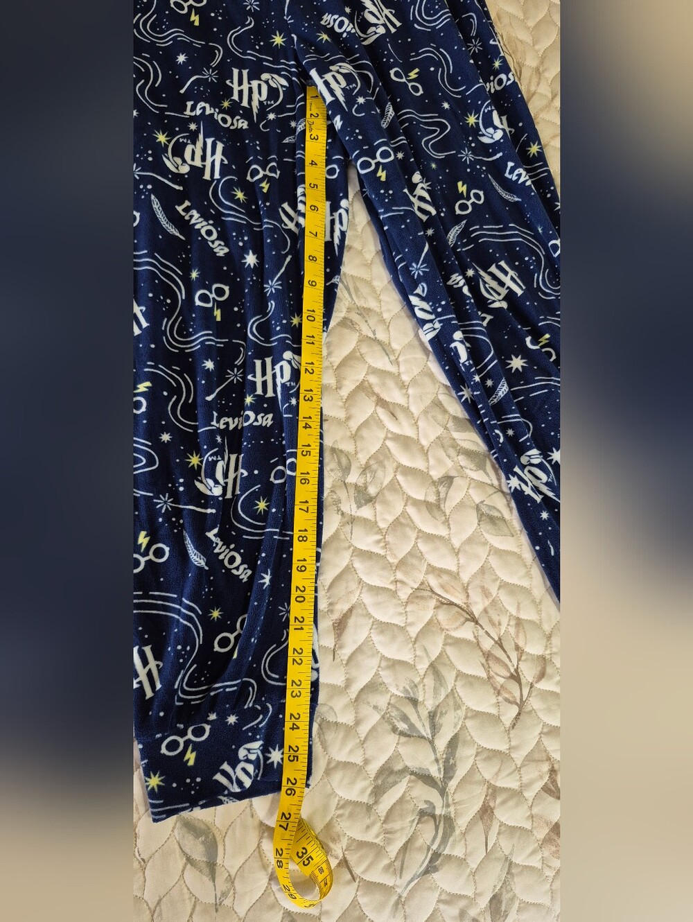 Womens Harry Potter Theme Pajama Sets - Navy & Gray - Picture 13 of 13